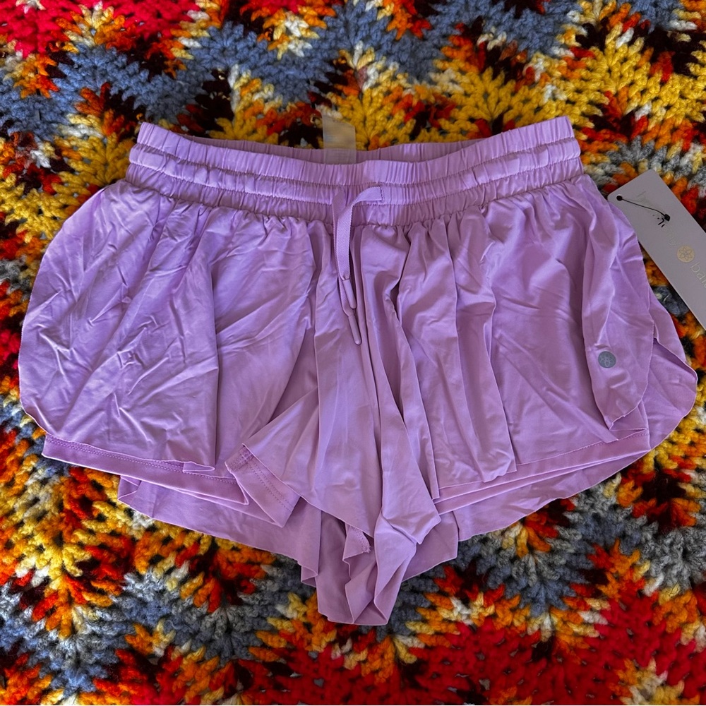 Lavender Athletic Shorts
